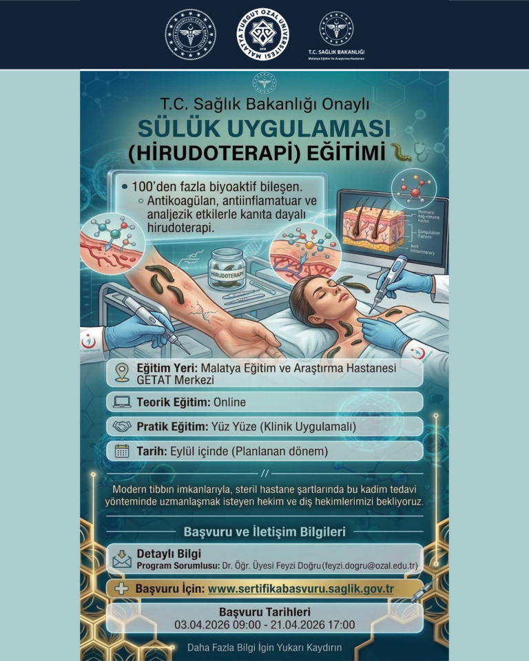 Sülük Uygulaması (Hirudoterapi) Eğitimi