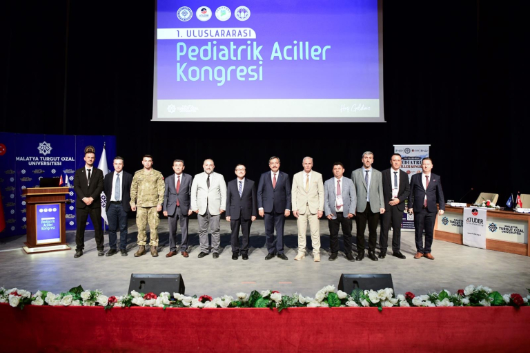 I. Uluslararası Pediatrik Aciller Kongresi Malatya’da Başladı