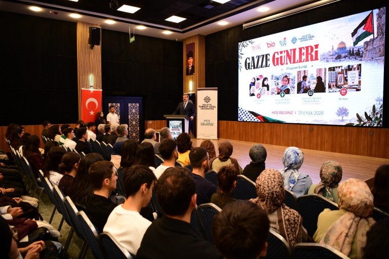 Malatya Turgut Özal Üniversitesinde “Gazze Günleri” Programı Gerçekleştirildi
